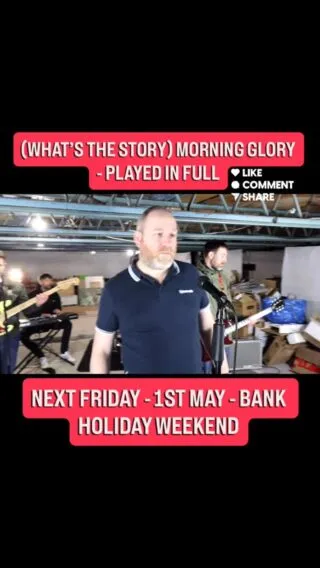 🚨 ONE WEEK TO GO 🚨

This time next week we’ll be on stage playing (What’s the Story) Morning Glory? in FULL… and you do not want to miss this.

Here’s a taste — Don’t Look Back In Anger live 👀

Big choruses. Big energy. Proper Bank Holiday chaos 🙌

📍 Hare & Hounds, Kings Heath
📅 Friday May 1st

Tickets are going — don’t leave it too late!!!

🎟️ Get yours now:
https://www.skiddle.com/whats-on/Birmingham/Hare-And-Hounds-Kings-Heath/The-Go90s-play-Whats-the-Story-Morning-Glory-In-Full/42092986/

#OneWeekToGo #Oasis #DontLookBackInAnger #MorningGlory #BirminghamGigs